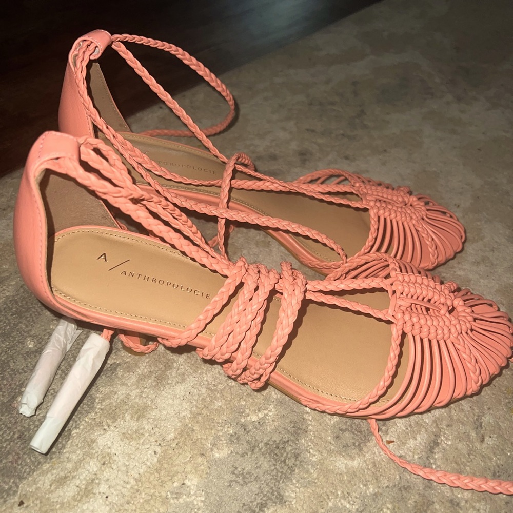 By Anthropologie tie up shoe